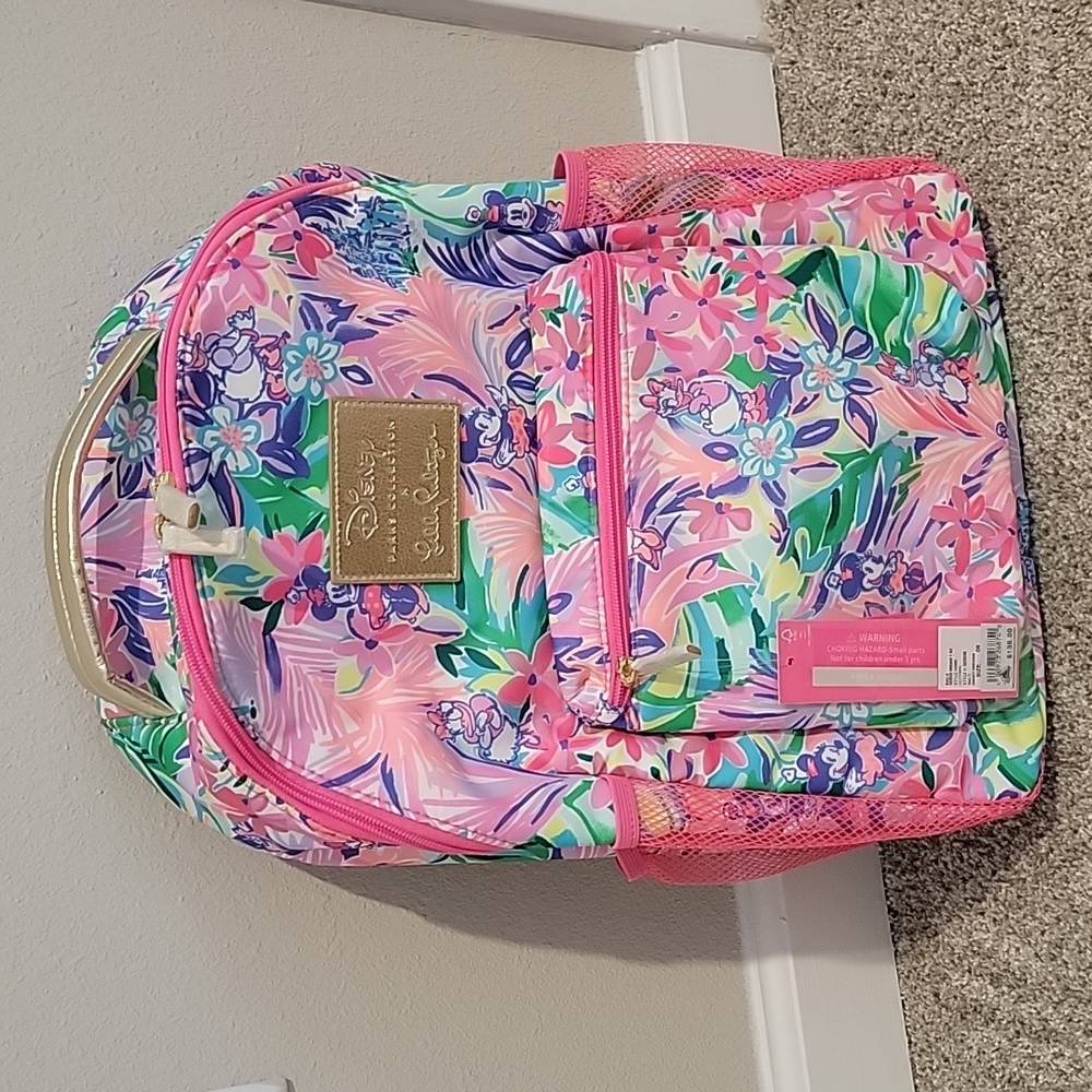 NWT Disney x Lilly Pulitzer Parks Collection Backpack